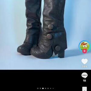 ISO: Irregular Choice Heeled Boots Size 9/10